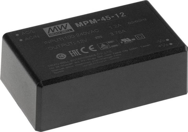 MeanWell AC/DC Printnetzteil 48 V/DC 45.1 W