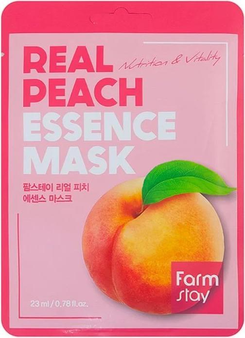 Actual product image Farm Stay Real Peach Essence Mask (1000 ml)