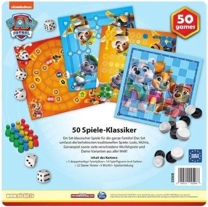 Productafbeelding Trefl Spelverzameling 50 manieren om Paw Patrol te spelen (Duits)