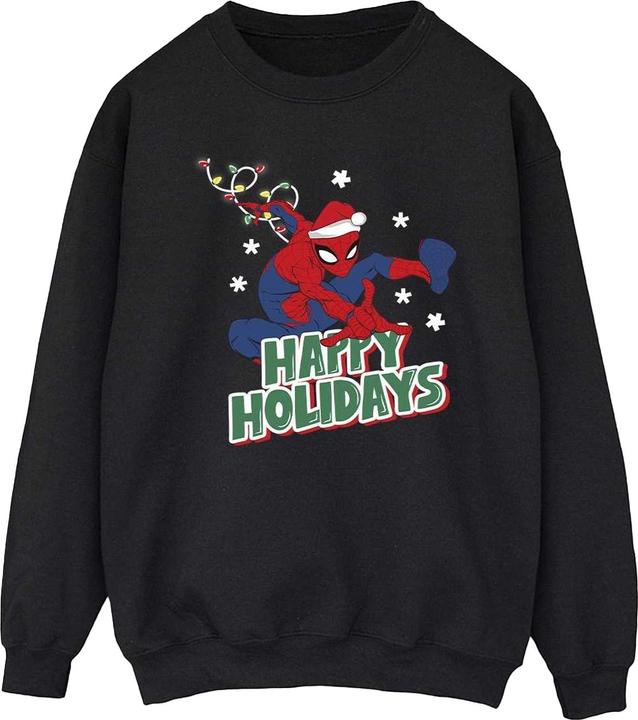 Image du produit Spiderman - Sweat HAPPY HOLIDAYS - Homme (M)