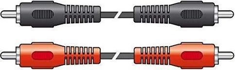 Actual product image Skytronic Audio cable CX402-1 RCA - RCA 1.2 m (1.20 m, Cinch Cables)