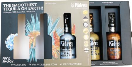 Actual product image Padre Azul Mini Trio Tasting Set (3 x 5 cl)