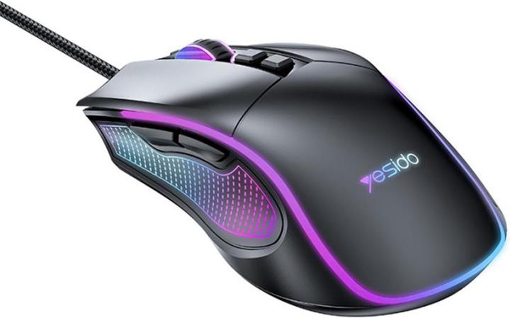 Yesido KB20 Wired gaming mouse 2.4 GHz, BLACK (Cable)