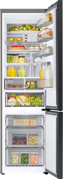 Image du produit Samsung Bespoke RB38C7B6BB1 noir Réfrigérateur-congélateur, noir (387 l)
