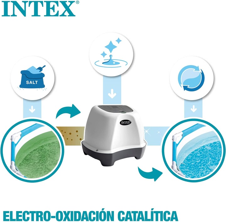 Actual product image Intex Krystal Clear Saltwater System