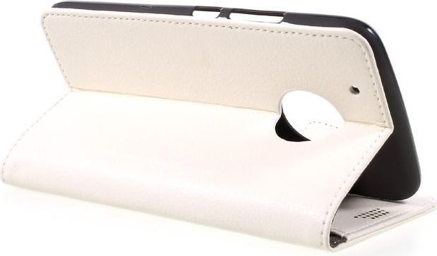 Image du produit MU Classic Housse de téléphone portable en cuir avec texture litchi (Motorola Moto G5 Plus)