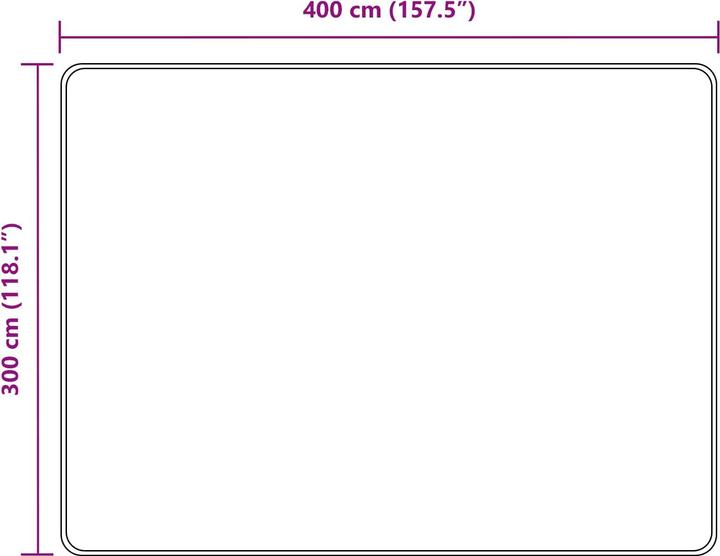 Produktbild vidaXL Läufer Teppich