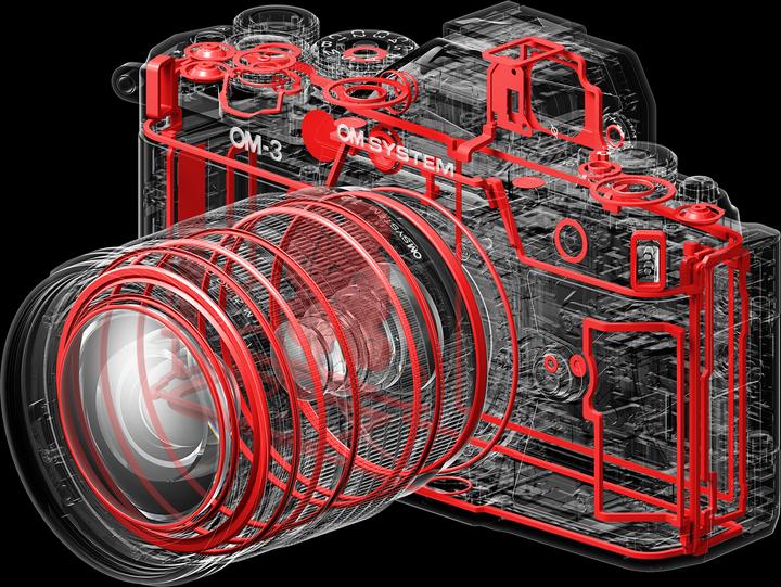 Productafbeelding OM System OM-3 + ED 12-45mm f/4 Pro (12 - 45 mm, 20.40 Mpx, 4/3)