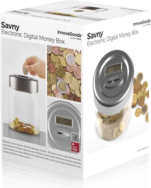 Produktbild TOP Spardose mit Geldzähler