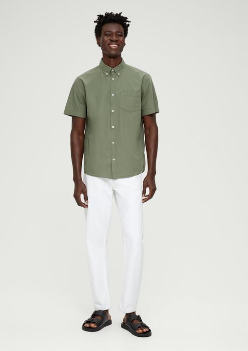 Immagine prodotto s.Oliver Hemd Regular: Kurzarmhemd aus Baumwolle (S)