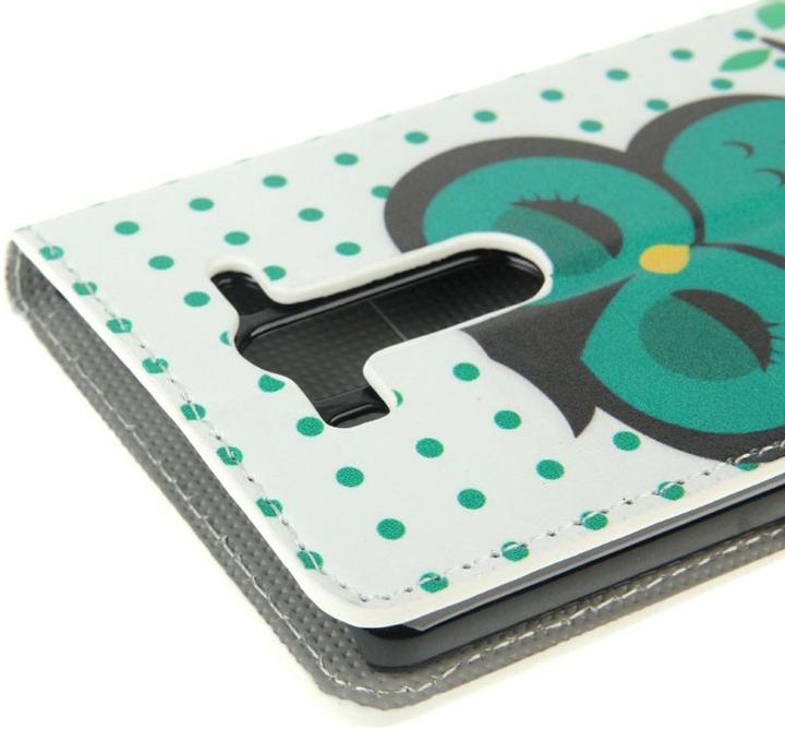 Produktbild König Design Handyhülle Tasche für Handy LG Electronics G3 S Motiv Dicke Eule auf Ast (LG G3 Stylus)