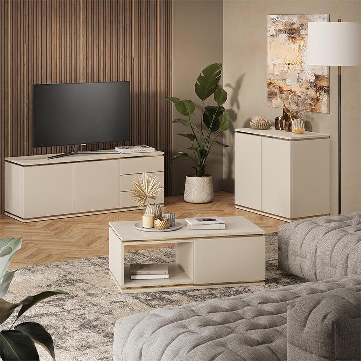 Produktbild Vicco Kommode Linette (76 x 42 x 109.10 cm)