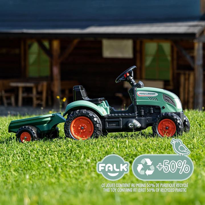 Produktbild Falk Tractor Country Farmer Set Vintage 2+