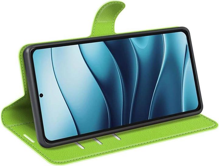 Actual product image Cover-Discount Xiaomi Redmi Note 14 5G - Leder Etui Hülle (Xiaomi Redmi Note 14 5G)