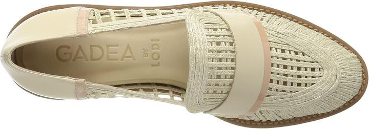 Image du produit Lodi Mocassin dames en cuir avec détails texturés beiges (38)