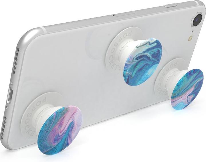 Produktbild PopSockets PopMinis Blue Color Swirls