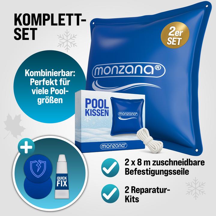 Produktbild Monzana Poolkissen 120x120 oder 240x200cm