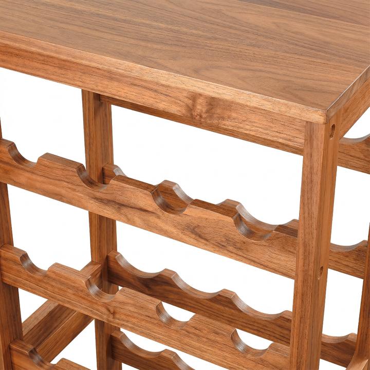 Actual product image Relaxdays winerack (28 bottles, 47 x 26 x 94 cm)