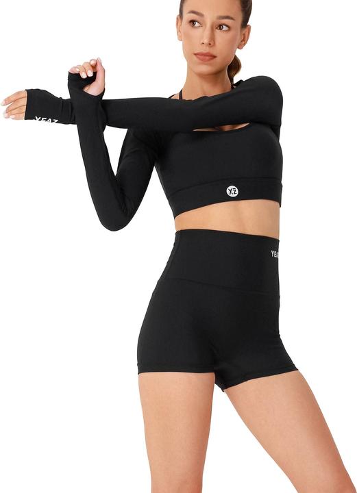 Produktbild Yeaz CLUB LEVEL SET Long Top Shorts L (Black) (L)