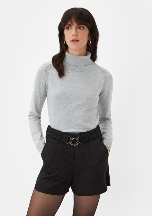 Actual product image Comma Strickpullover Strickpullover mit Turtleneck (44)