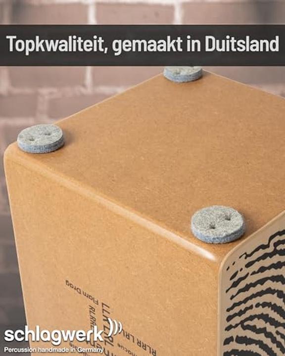 Actual product image Schlagwerk CP82 Cajon Rudiments Fingerprint (Cajon)