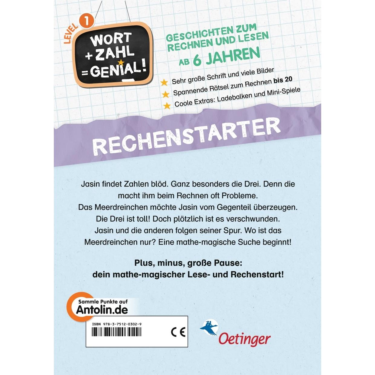 Thumbnail - Die Mathematierchen. Meerdreinchen gesucht, Kinderbücher von Jule Ambach, Sandy Thissen