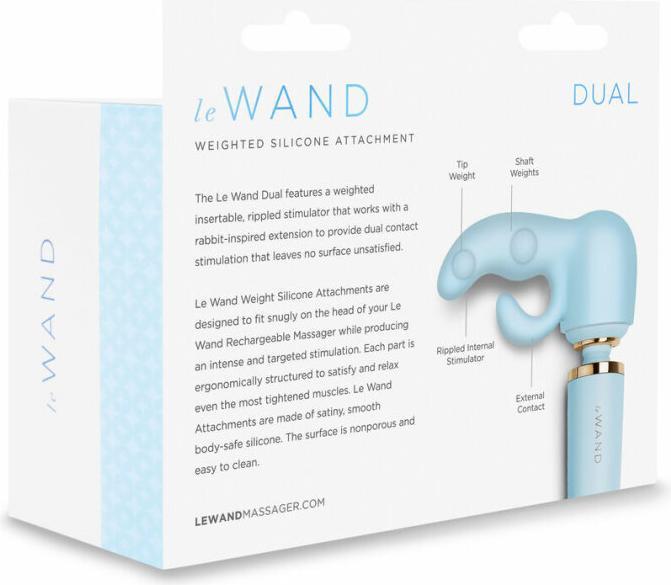 Image du produit Le Wand Attache en silicone à double poids