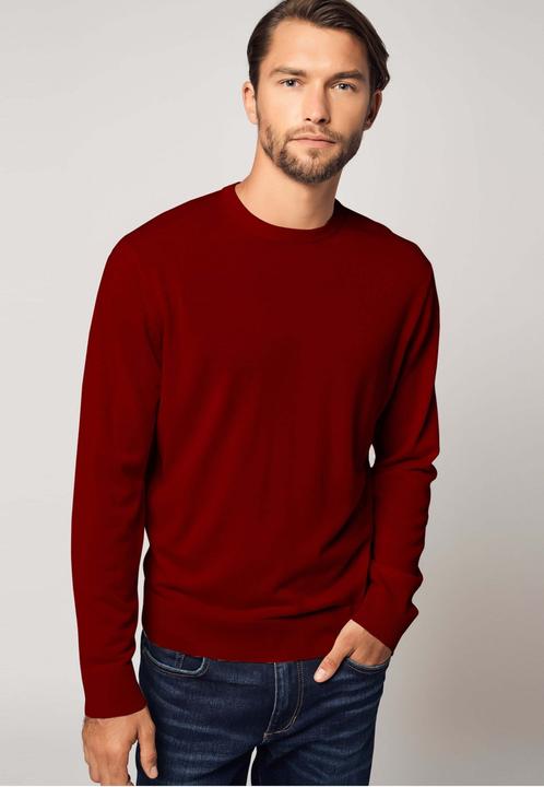 Actual product image Bellemere Pullover Pure Crew Neck Merino-Cashmere Sweater (XL)