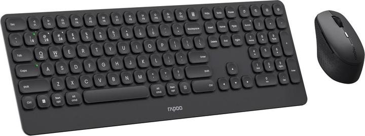 Actual product image Rapoo Ultraslim Multi mode Kombo Set "9390M", Schwarz, QWERTZ (DE, Wireless)