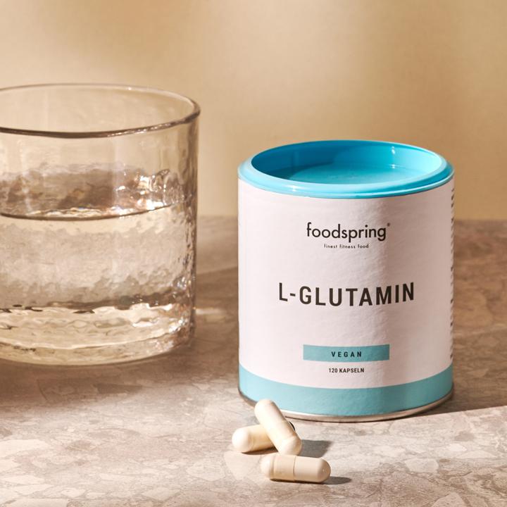 Actual product image Foodspring L-Glutamine (1 Piece, Capsules, 102 g)