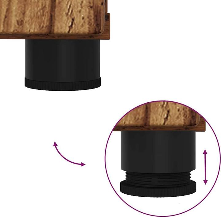 Actual product image vidaXL Badezimmer Schrank