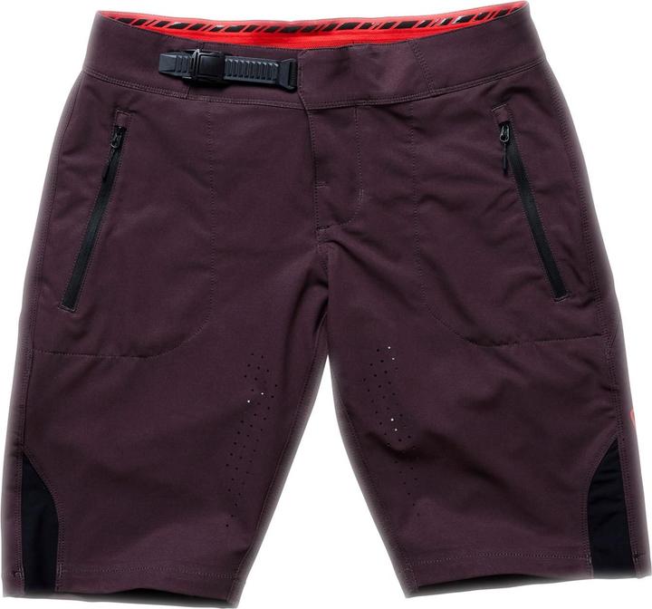 Actual product image Troy Lee Designs Womens Lilium Pro Short Shell, Mono, bark, S (S)