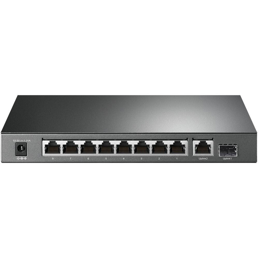 Thumbnail - TP-Link TL-SG1210P (10 Ports), Netzwerk Switch, Grau
