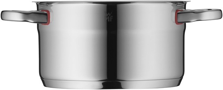 Actual product image WMF Cooking Pot Induction Meat Pot 20cm Pot 3,3l Lid PremiumOne Stainless Steel (20 cm, Pot, Stainless steel)