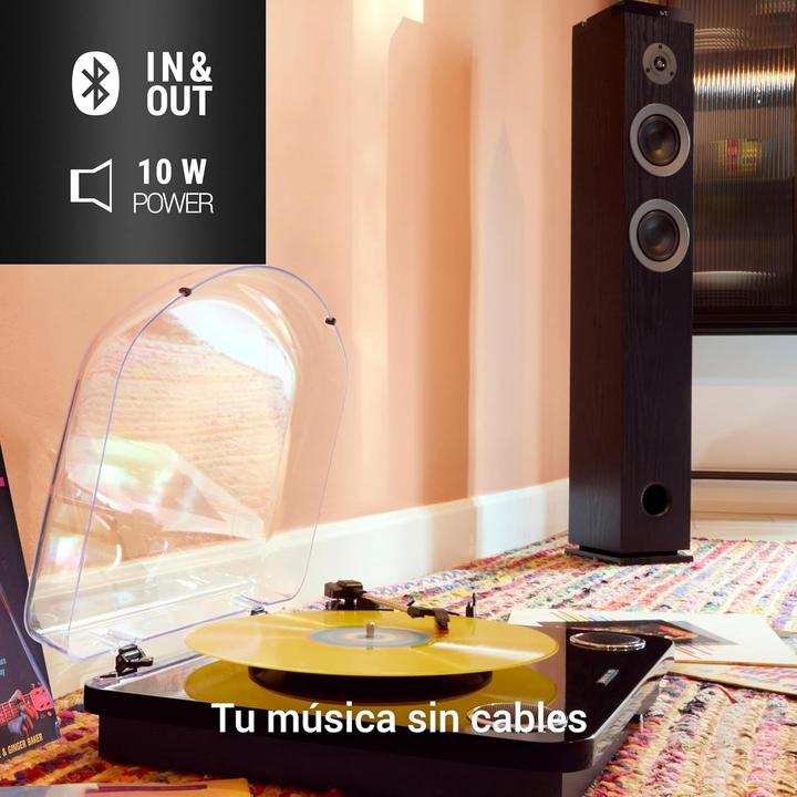 Immagine prodotto Energy Sistem Record players Turntable | BlackSpin | USB port (Semi-automatico)