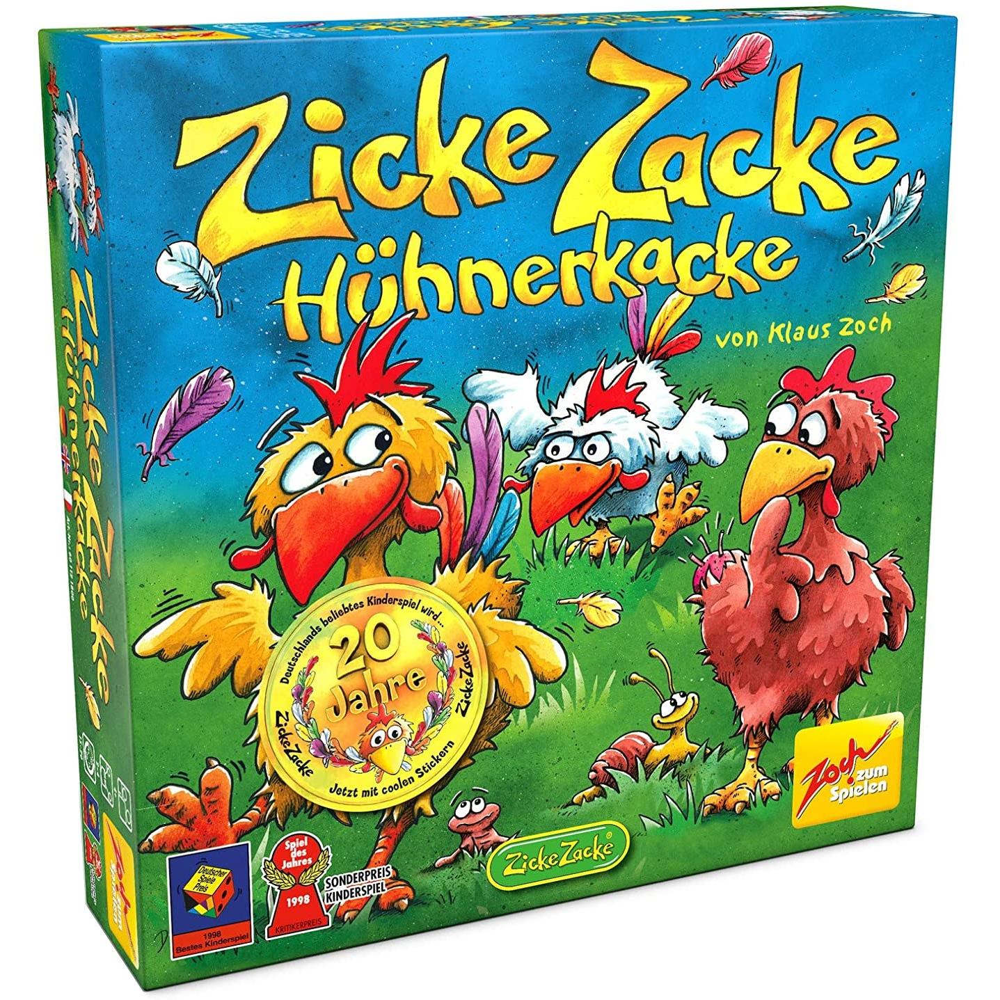 Zoch Zicke Zacke Hühnerkacke (Deutsch)