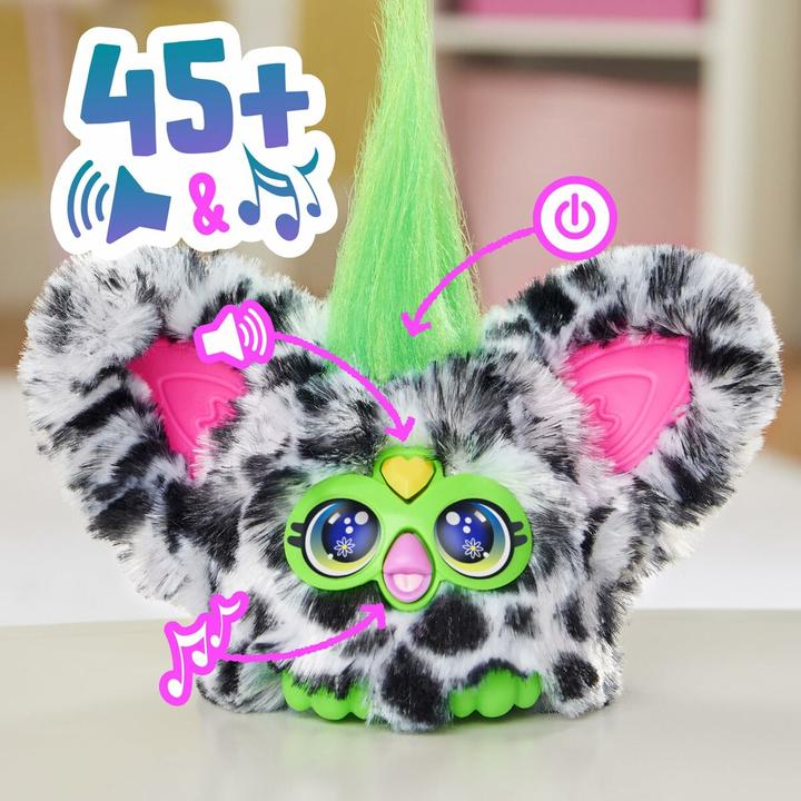 Actual product image Furby Furblets Moo-Boo Kuh-Minispielzeug aus Plüsch (12.76 cm)