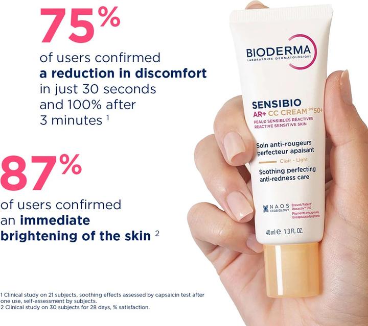 Produktbild Bioderma Sensibio AR+ (Clair Light, 40 ml)