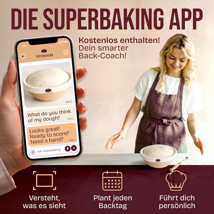 Produktbild Superbaking Gärkörbchen-Set