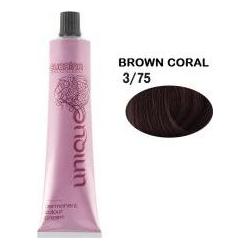 Thumbnail - Subrina, Haarfarbe, Vopsea de par permanenta Unique 3/75, Castaniu Inchis Rosu Castaniu, 100ml