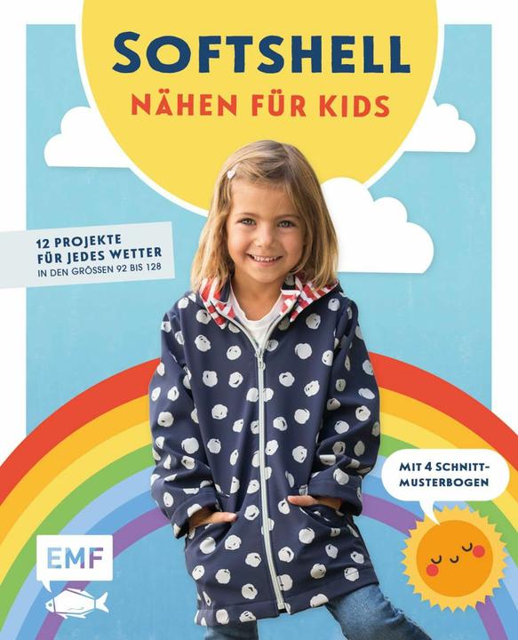 Produktbild Nähen für Kids mit Softshell (Deutsch, Julia Hennicke, 2022)
