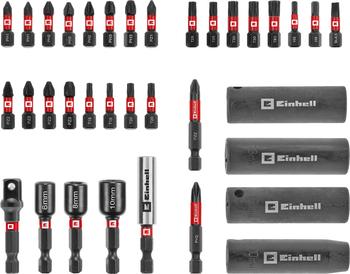 Actual product image Einhell kwb Bitbox Impact 35 pcs L-Box 109230 (1/4", 3/4", 3/8", 5/16", 50 mm, 25mm, 1/2", 6.3 mm)