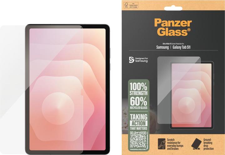 PanzerGlass ® Screen Protector Samsung Ne (1 pièce(s), Galaxy Tab S11)