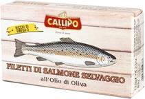 Callipo Filets de saumon Huile d'olive Boîte (120 g)