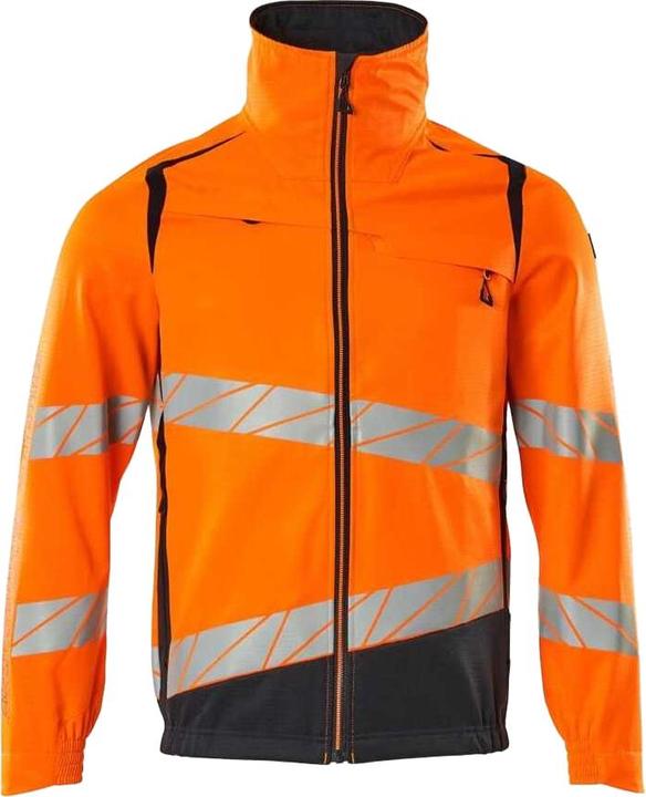 Dunkel-Marineblau, Hi Vis Orange