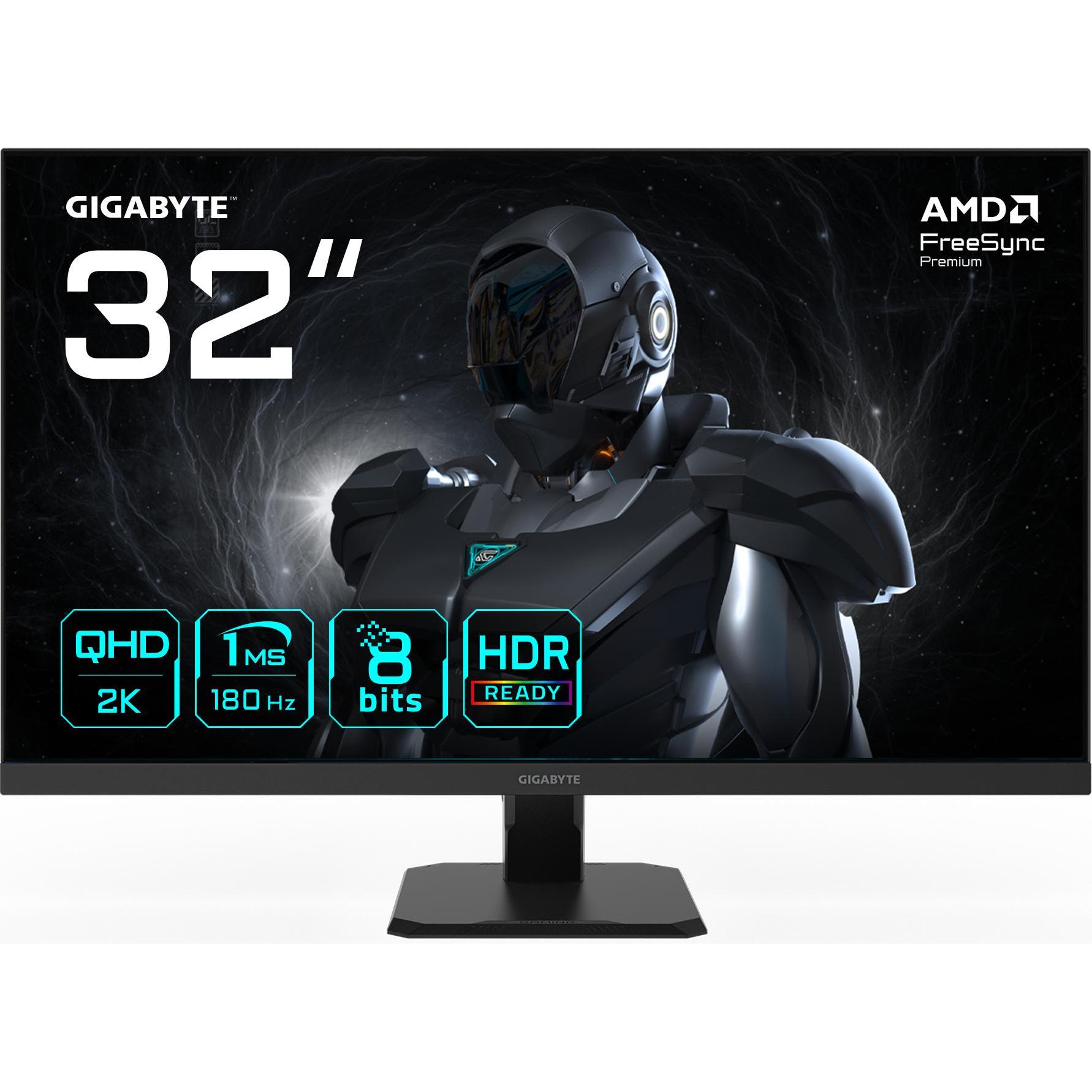Gigabyte GS32QA (2560 x 1440 Pixel, 31.50"), Monitor, Schwarz