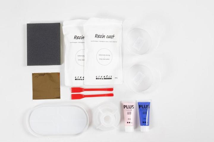 Image du produit Creativ Company Giessharz Kerzenhalter und Tabletts