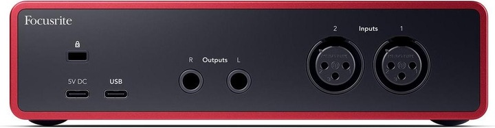 Actual product image Focusrite Scarlett 2i2 – 4th Generation (USB)
