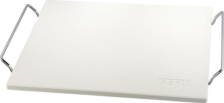 Actual product image GEFU Set of pizza stone with rack incl. 'Darioso' cradle knife