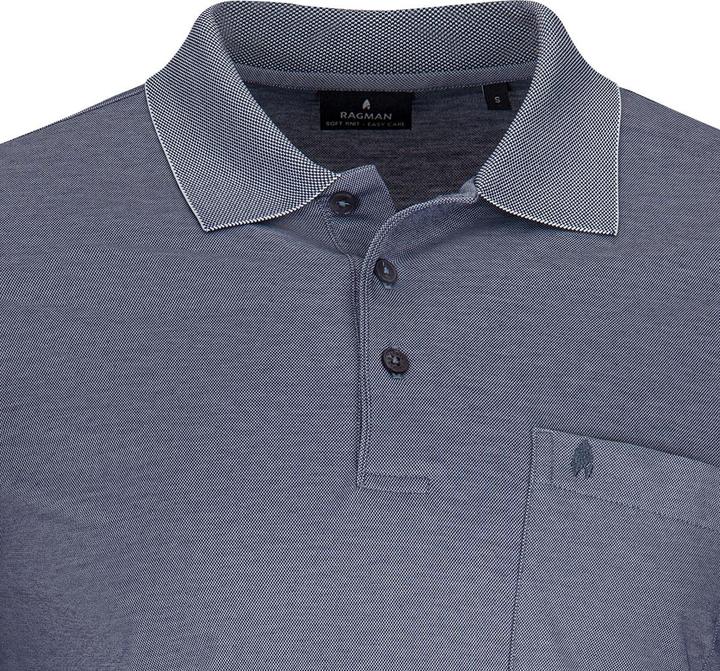 Actual product image Ragman Men's polo shirt (M)